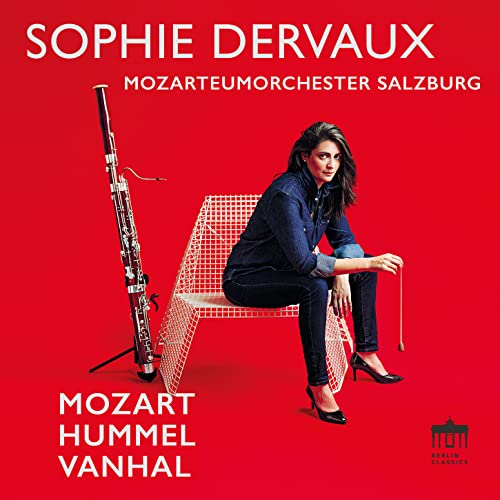 SOPHIE DERVAUX  MOZA - MOZART HUMMEL VANHAL - CD image 1