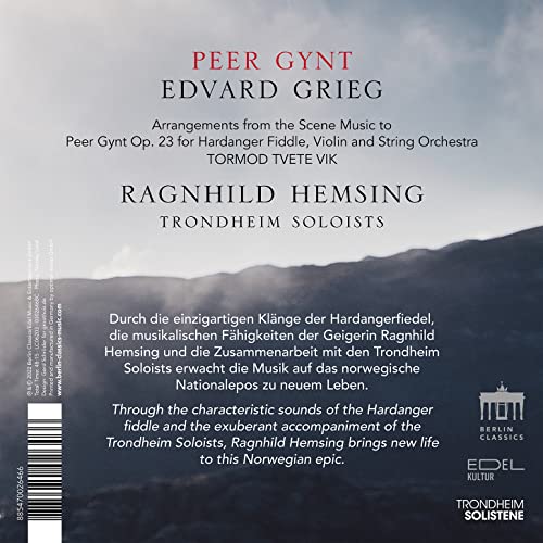 RAGNHILD HEMSING  TR - PEER GYNT - CD image 2