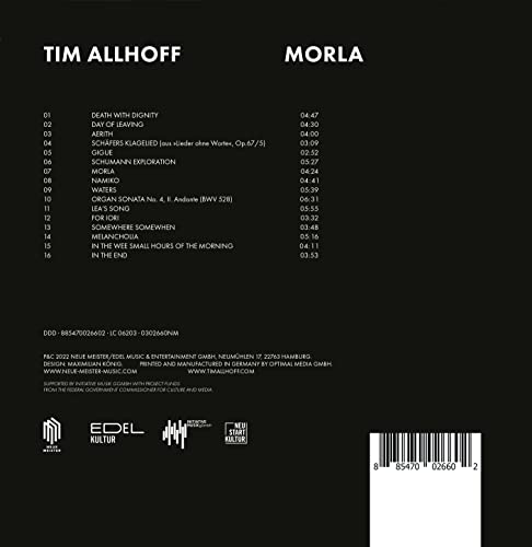 TIM ALLHOFF - MORLA - CD image 2