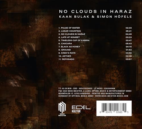 SIMON HOFELE - NO CLOUDS IN HARAZ - CD image 2