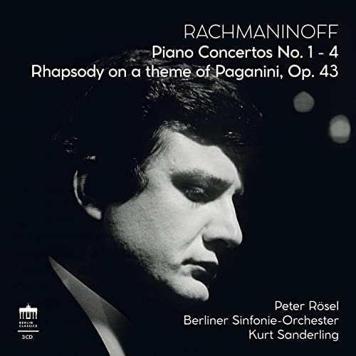 PETER ROSEL  DRESDNE - RACHMANINOFF - PIANO CONCERTOS - CD image 1