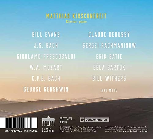 MATTHIAS KIRSCHNEREI - TIME REMEMBERED - CD image 2