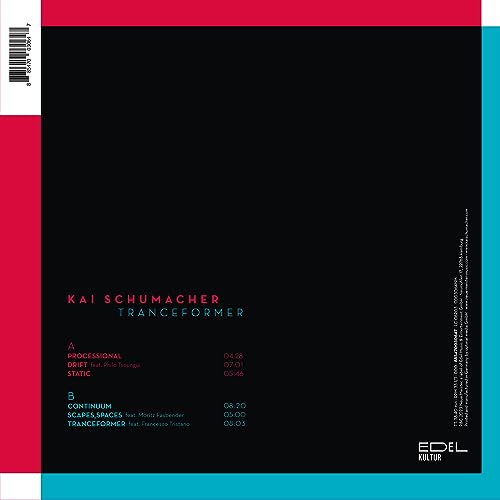 KAI SCHUMACHER - TRANCEFORMER - Vinyl Record image 2