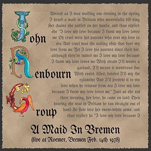 JOHN -GROUP- RENBOUR - A Maid in Bremen - CD image 1
