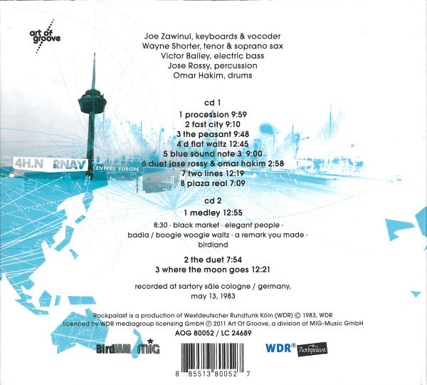 Weather Report - Live In Cologne 1983 - CD image 2