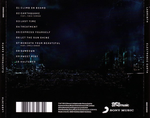 Labrinth - Electronic Earth - CD image 2