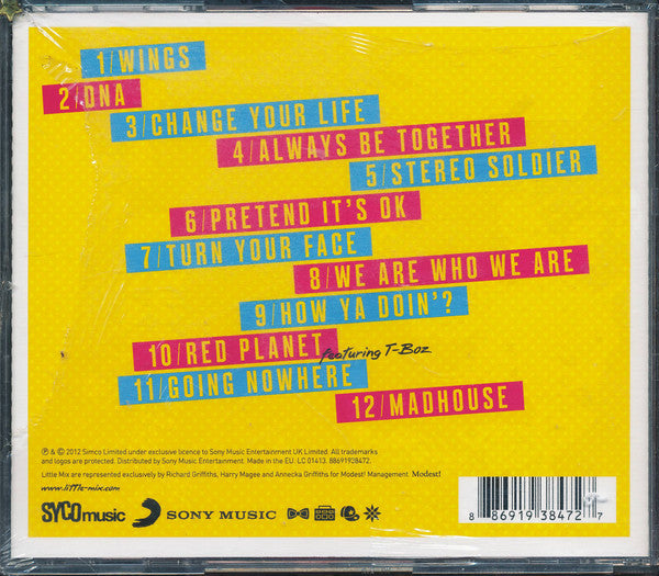 Little Mix - DNA - CD image 4