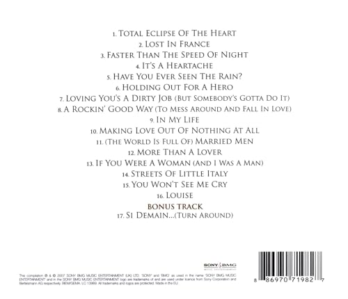 Bonnie Tyler - From The Heart - Greatest Hits - CD image 2
