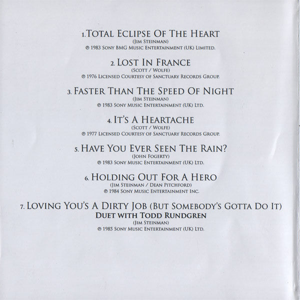 Bonnie Tyler - From The Heart - Greatest Hits - CD image 5