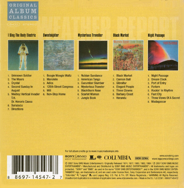 Weather Report - Original Album Classics - CD image 3