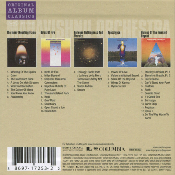 Mahavishnu Orchestra - Original Album Classics - CD5 image 3