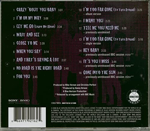 Christine Perfect - Complete Blue Horizon Sessions - CD image 2