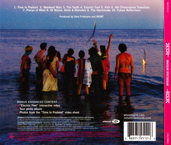 MGMT - Oracular Spectacular - CD image 2