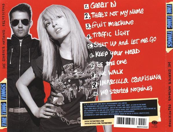 Ting Tings - We Started Nothing - Used CD image 2