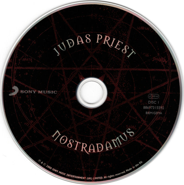 Judas Priest - Nostradamus - Used CD image 3