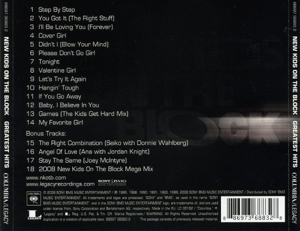 New Kids On The Bloc - Greatest Hits - CD image 2