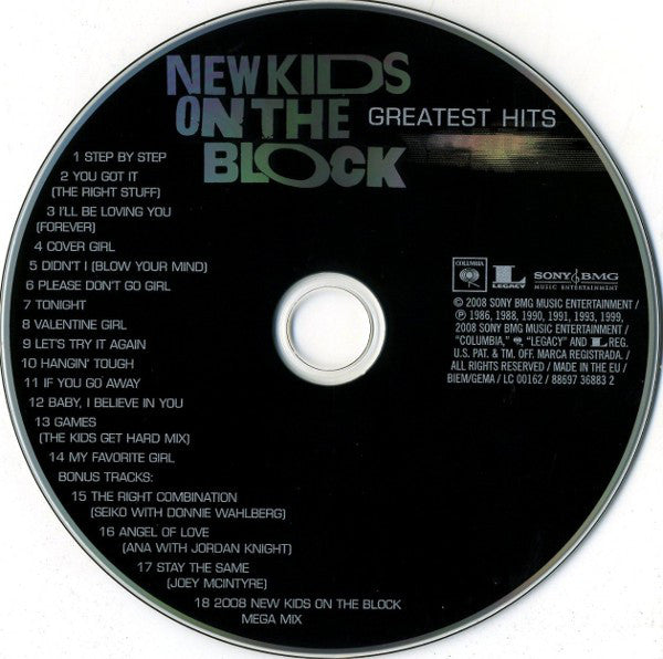 New Kids On The Bloc - Greatest Hits - CD image 3