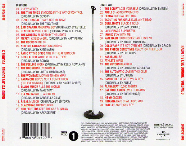 Various - Radio 1's Live Lounge Volume 3 - Used CD image 2