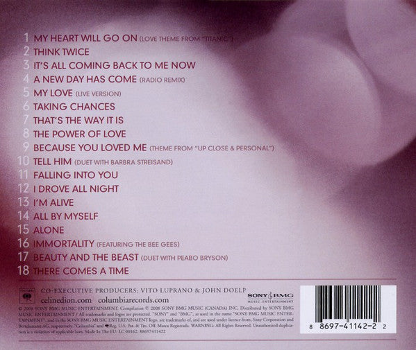 Celine Dion - My Love (The Essential Collection) - CD image 4