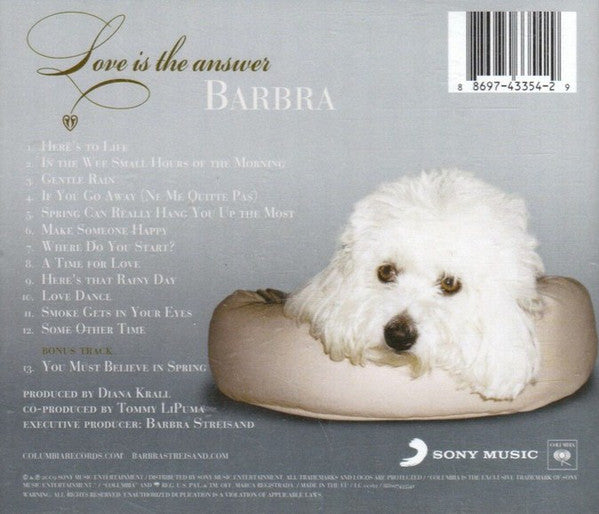 Barbra Streisand - Love Is The Answer - CD image 4