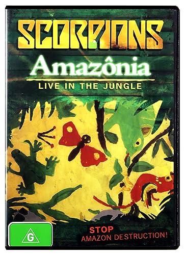 SCORPIONS - AMAZONIA - LIVE IN THE JUNGLE - DVD