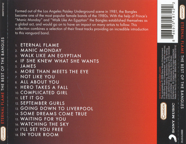 Bangles - Eternal Flame - The Best Of The - CD image 2