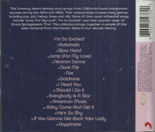 Pointer Sisters - Jump: The Best Of The - CD image 2