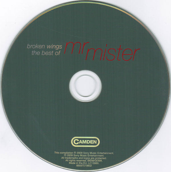 Mr. Mister - Broken Wings -The Best Of Mr Mister - CD image 3
