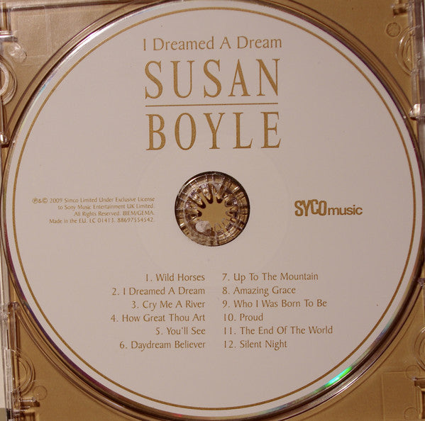 Susan Boyle - I Dreamed A Dream - Used CD image 7