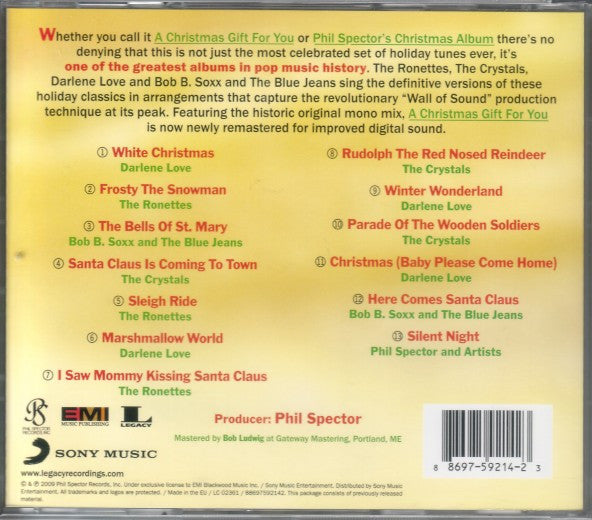 Phil Spector - A Christmas Gift For You From - CD image 4