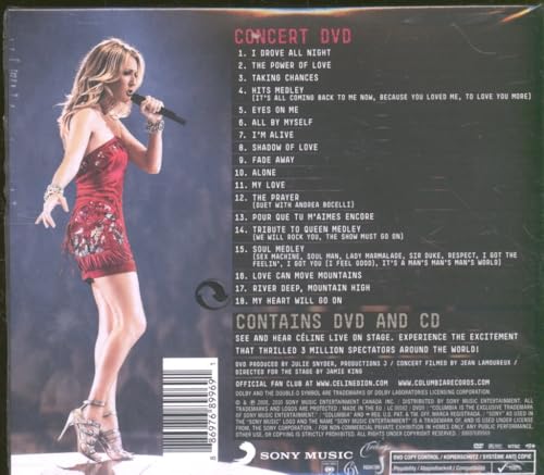 Dion - Taking Chances World Tour THE CONCERT - DVD image 2