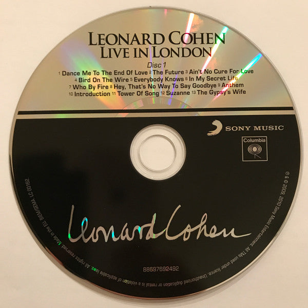 LEONARD COHEN - Live In London - CD LONGPLAY image 4