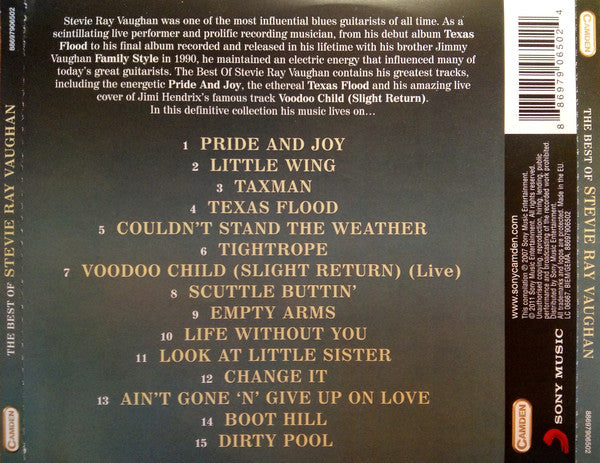 Stevie Ray Vaughan - Best Of - CD image 2