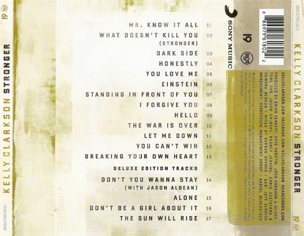 Kelly Clarkson - Stronger - CD image 8