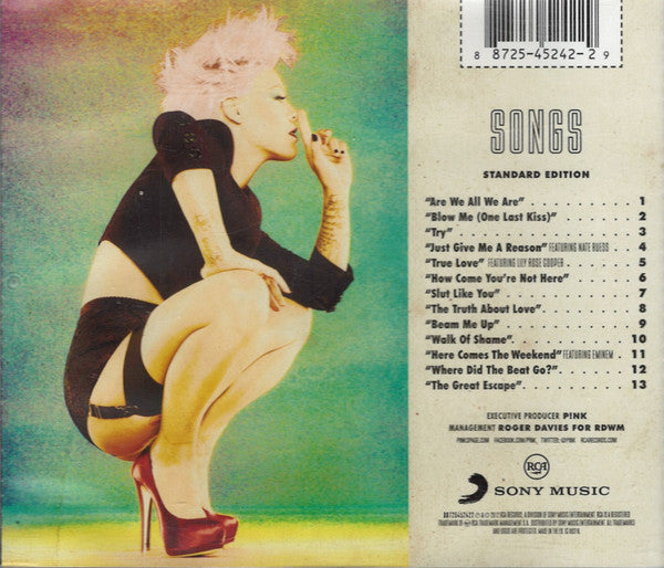 P!nk - Truth About Love - CD image 2