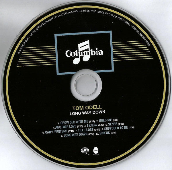 Tom Odell - Long Way Down - CD image 3