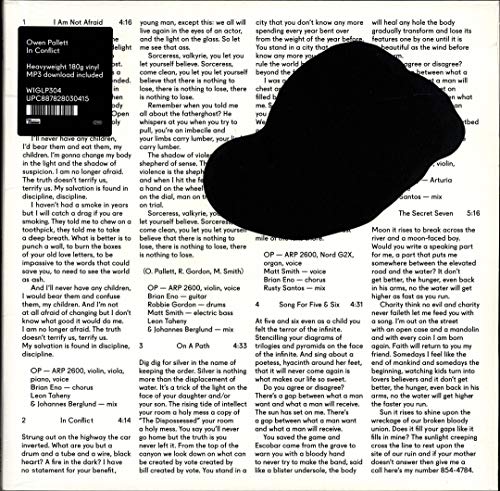 OWEN PALLETT - IN CONFLICT - Vinyl Record 12" RECORD image 1