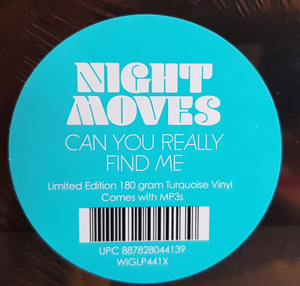 NIGHT MOVES - CAN YOU REALLY FIND ME - Vinyl Record 12" RECORD image 3