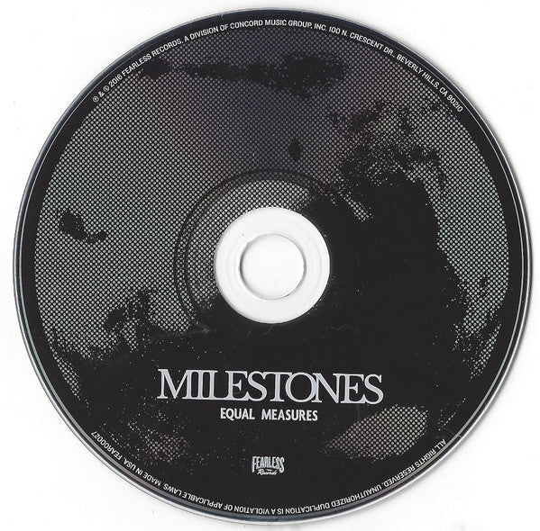 Milestones - Equal Measures - CD image 3