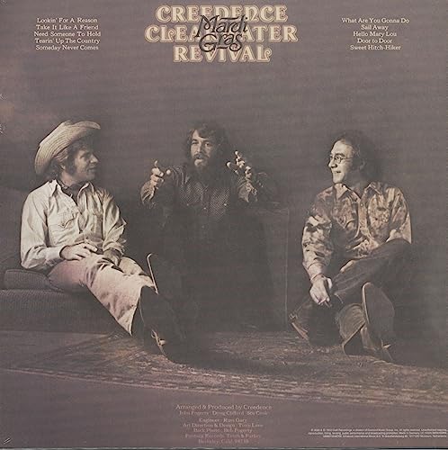 Creedence Clearwater - Mardi Gras - Vinyl Record 12 INCH RECORD image 2