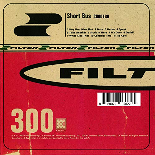 Filter - Short Bus - CD image 1