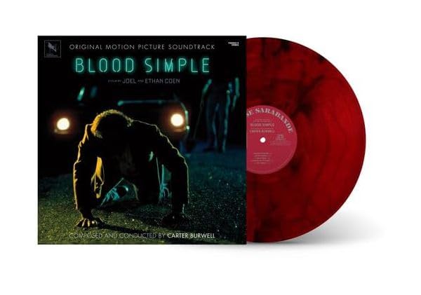 Carter Burwell - Blood Simple - Vinyl Record 12 INCH RECORD image 1