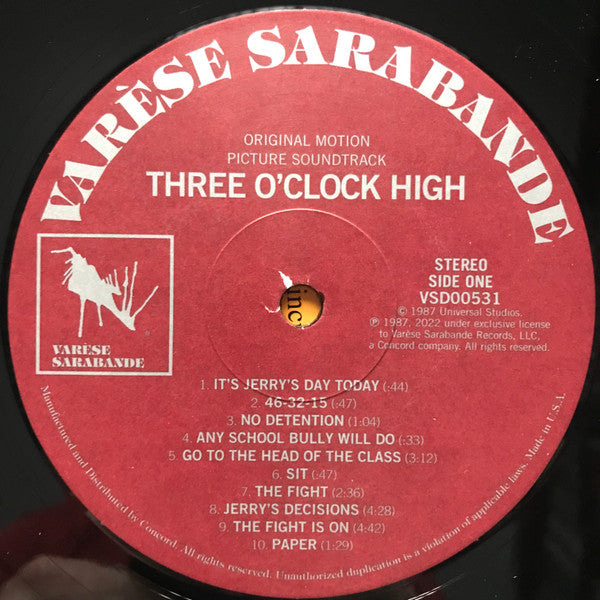 Tangerine Dream - Three O'Clock High LP - Vinyl Record image 9