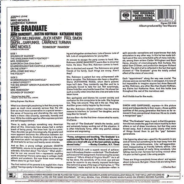 Paul Simon - Graduate - Used Vinyl Record image 3