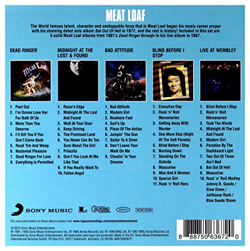 Meat Loaf - Original Album Classics - CD image 2