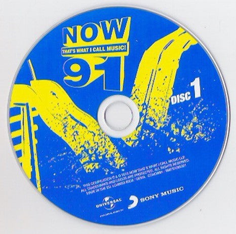 Various - Now That's What I Call Music! 91 - Used CD image 3