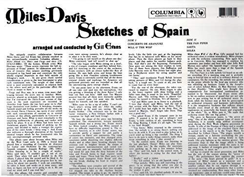 Davis - Sketches Of Spain - Vinyl Record VINYL LONGPLAY 33 1/3 image 2