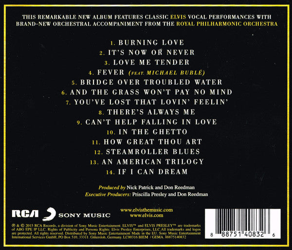 Elvis Presley - If I Can Dream - Used CD image 2