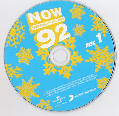 Various - Now That's What I Call Music! 92 - Used CD image 3