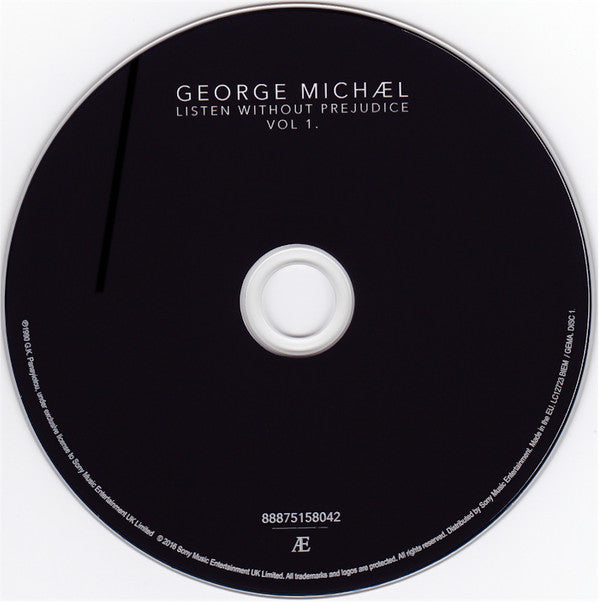 George Michael - Listen Without Prejudice + MTV Unplugged - CD image 5